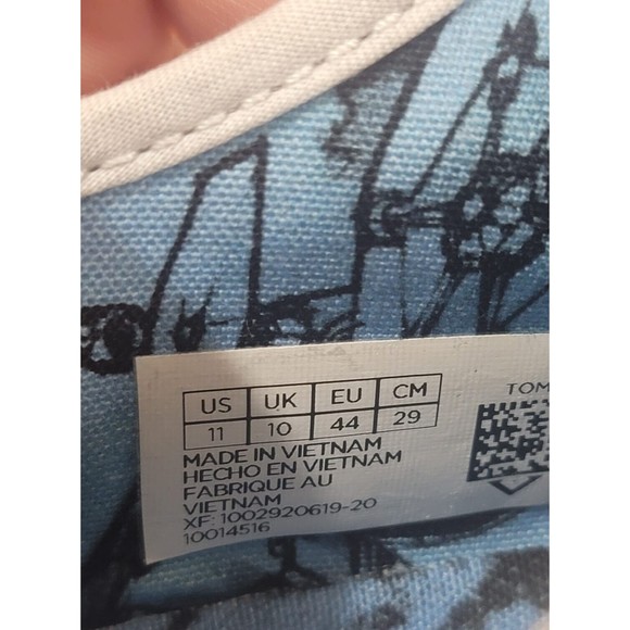 Toms NEW X Star Wars Collection Trvl Lite Mens Sneakers White Canvas Sz.11 - Picture 10 of 11